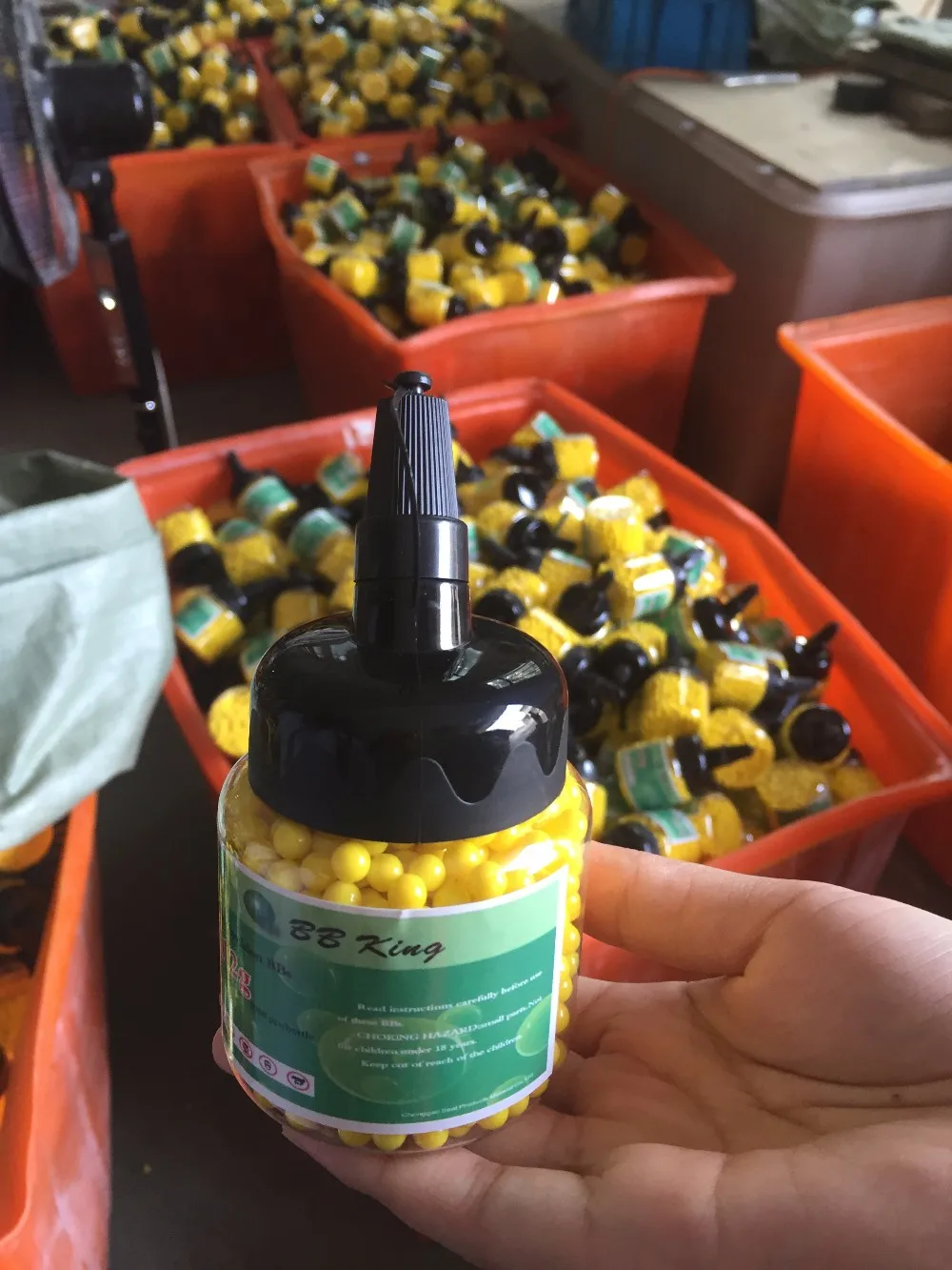 Air soft BBs 6mm Blue BBs of Normal 0.12g bulk packaging