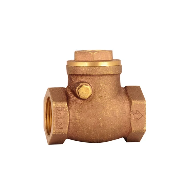 Low price 1/2 3/4 1 1 1/4 1 1/2 1 3/4 2 inch type flapper water meter duo price brass swing check valve