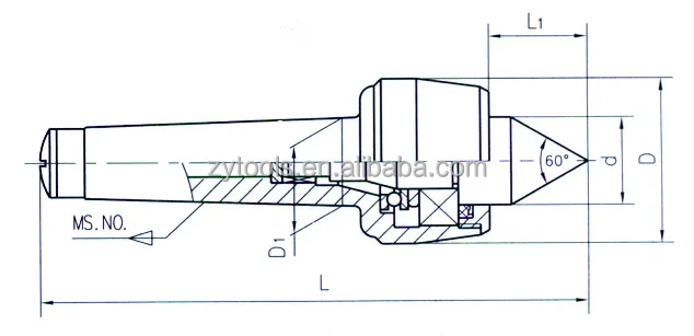 Precision Lathe light duty live center