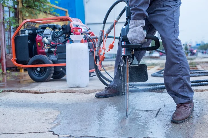 
19 inch Portable handheld diamond hydraulic chain saw, portable chainsaw 