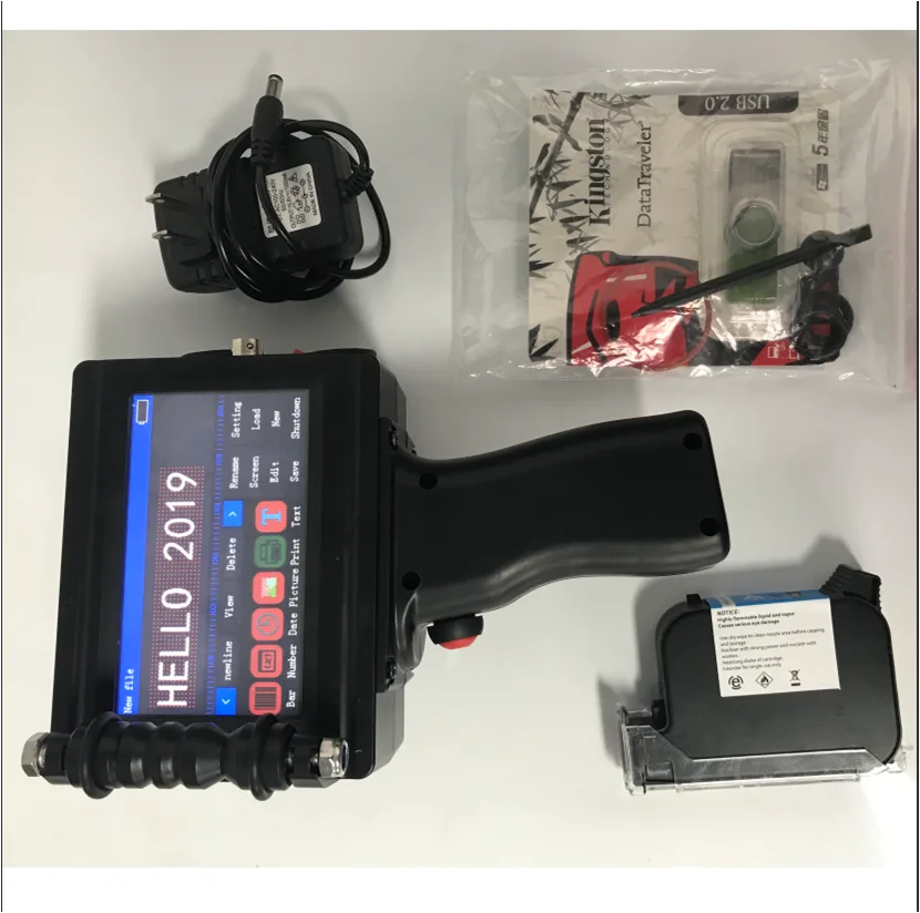 
2019 newest industrial portable handheld inkjet printer 