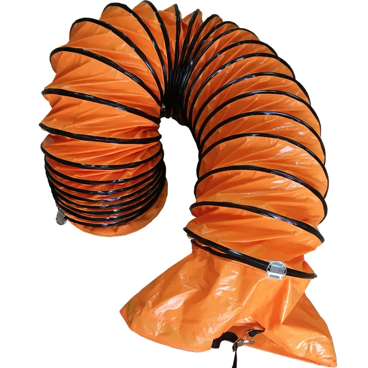 all kinds of durable flame retardant PVC ventilation flexible spiral air duct hose