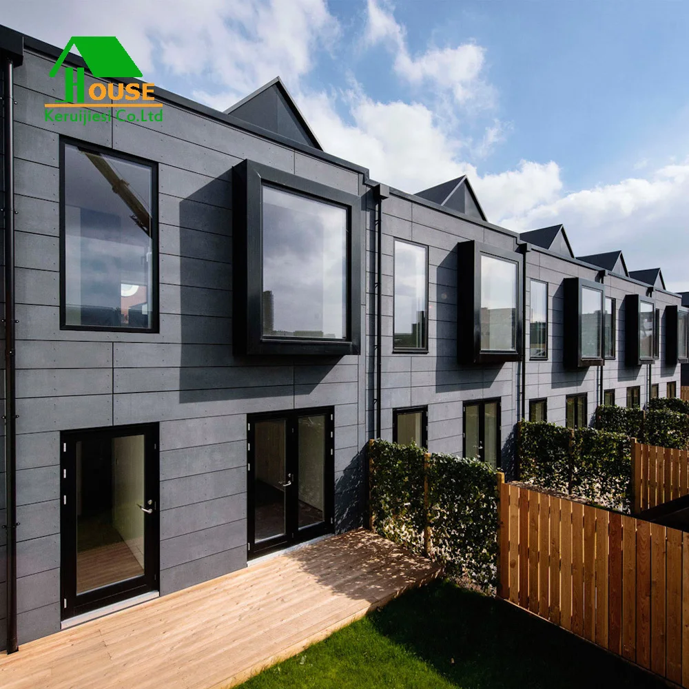 standard size steel structure villa