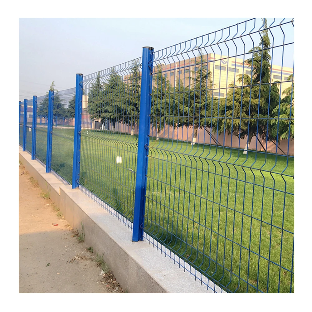 High Quality Outdoor PVC Coated 3D Wire Mesh Fence/ Welded Garden Fence Panels Price Philippines
