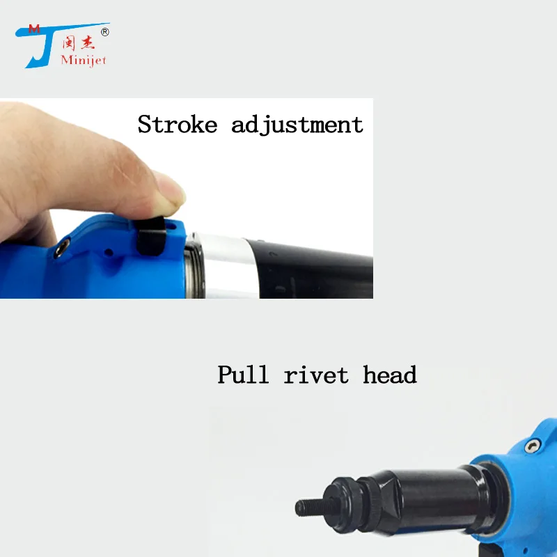 Manufacturing industries pipe metal sheet pneumatic riveting gun