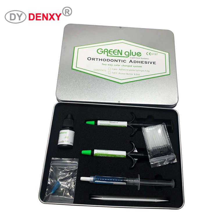 
Denxy Dental Blue glue / green glue/Orthodontic band adhesive Orthodontic bands bonding 