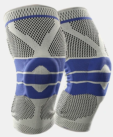 China Popular Neoprene tourmaline heated knee pads magnetic knee support / knee brace