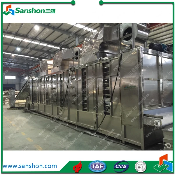 Hotsell Steam Continuous Banana Drying Machine for Fruit and Herb