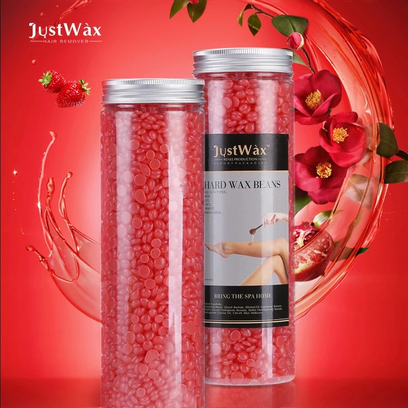 Justwax жемчуг горячий воск не полос твердый воск для удаления волос