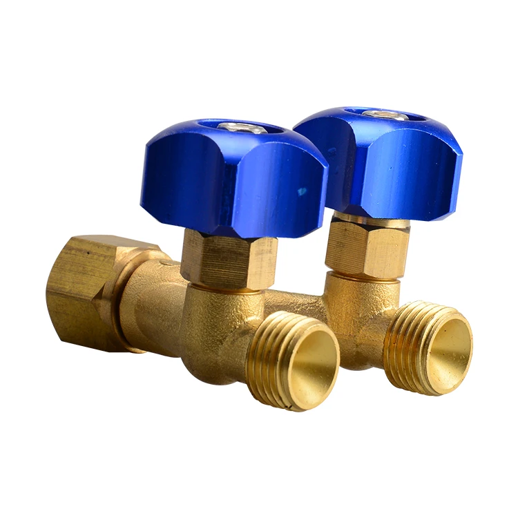 
Wholesale cheap price modern city brass oxygen y connector 