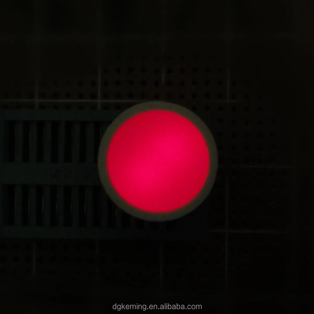 Круглая светодиодная балка 18 мм красная круглая одиночная