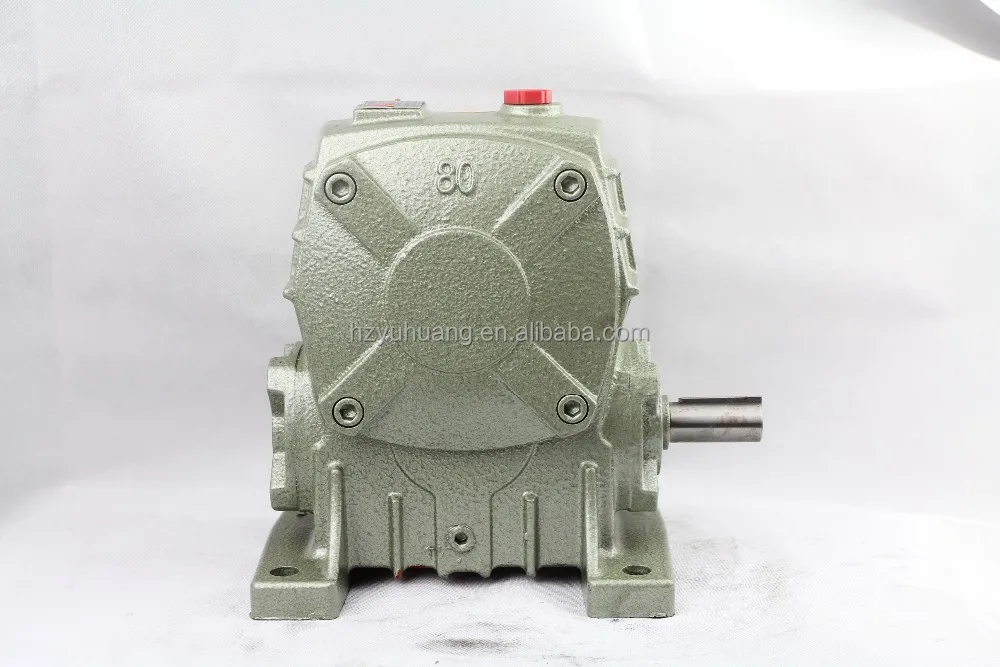 WPA Single Worm Gear box machine and Speed Transmission for motor