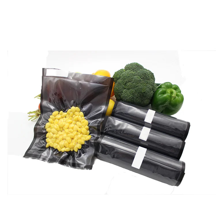 
Custom mbb food saver black vacuum sealed bag 