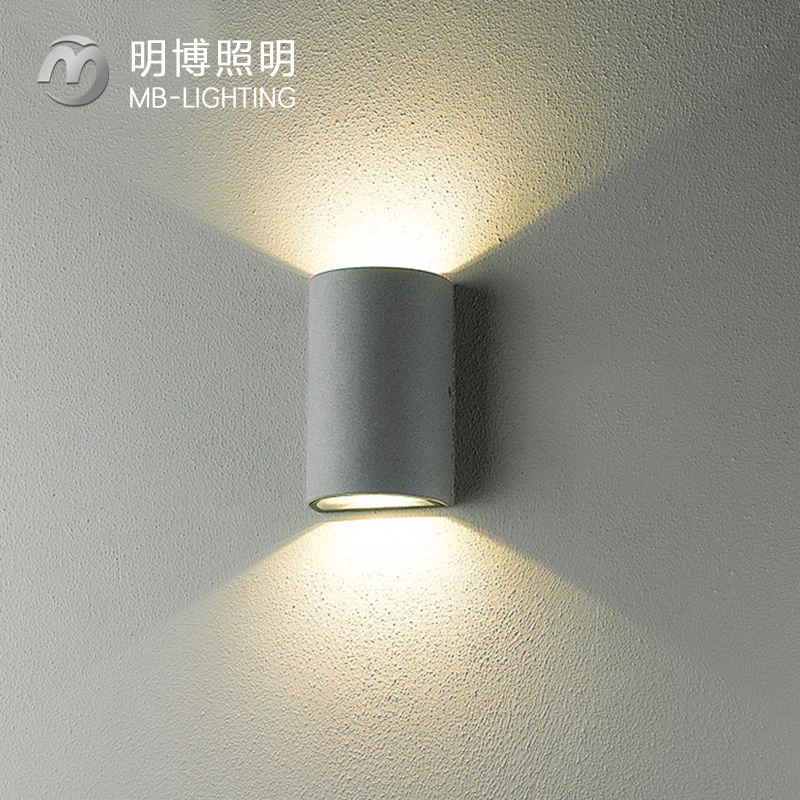 
IP65 Modern Design Outdoor Up and Down Wall Light Aluminum Led Lamp Lighting 