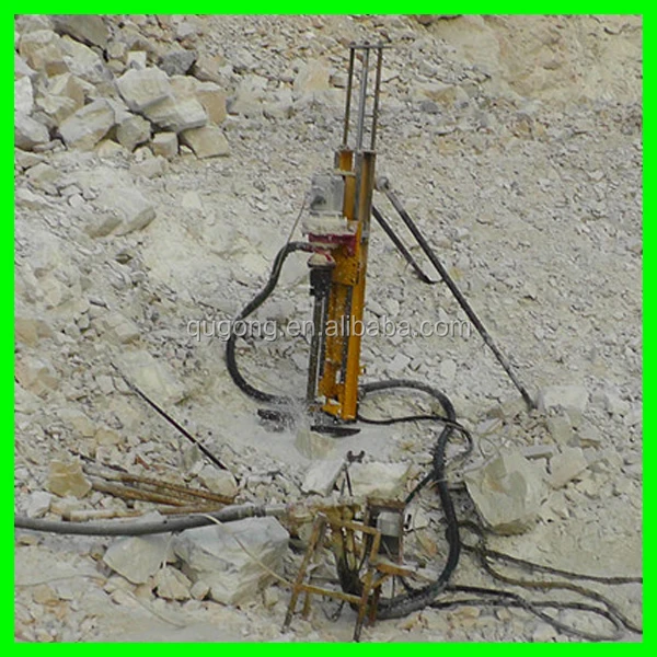 Rock drill machine KQY90 Hydraulic & Pneumatic wagon drill