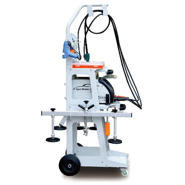 Multifunctional aluminum body welder or auto body repaire machine with built-in expert parameters