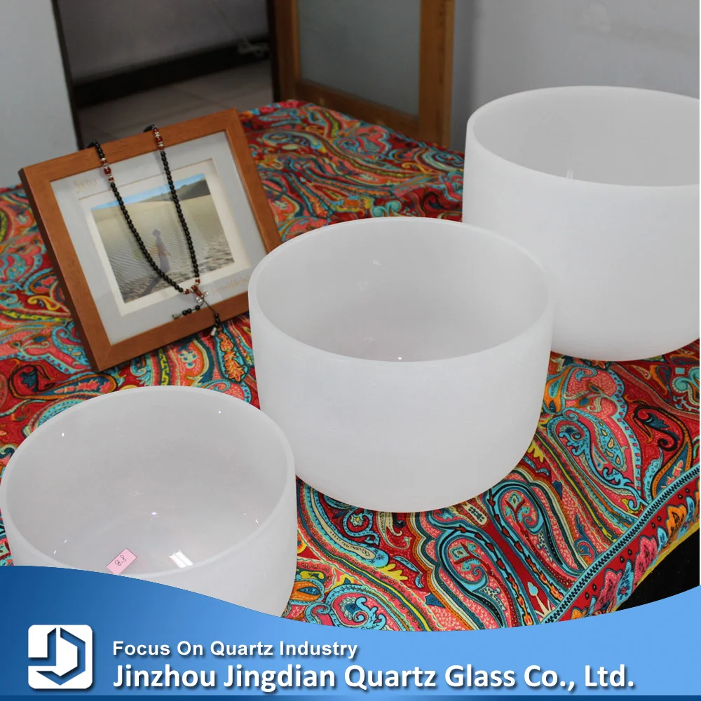 Hot sale frosted crystal singing bowl musical instruments