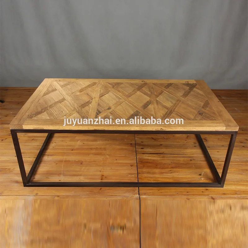Высокое качество мелиорированных паркет блок репродукции журнальный столик