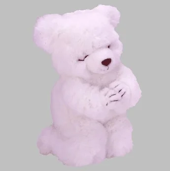 Stuffed Prayer angel sleeping bear for baby