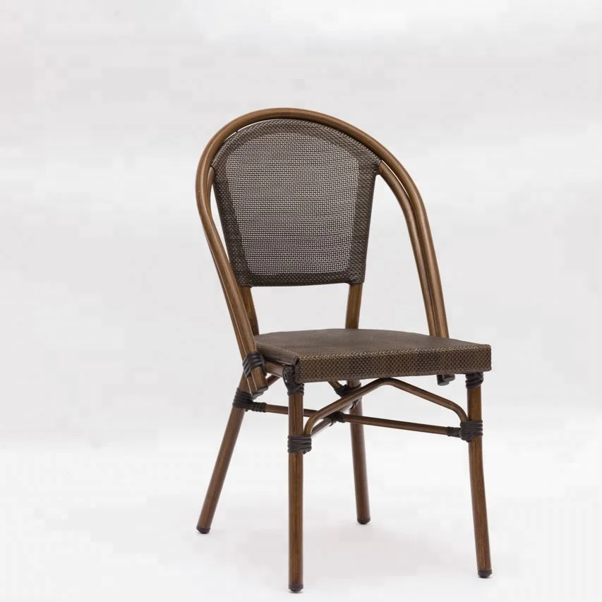 Популярные садовые алюминиевые тканевые уличные стулья удобные штабелируемые обеденные столы металлические современные кофейные