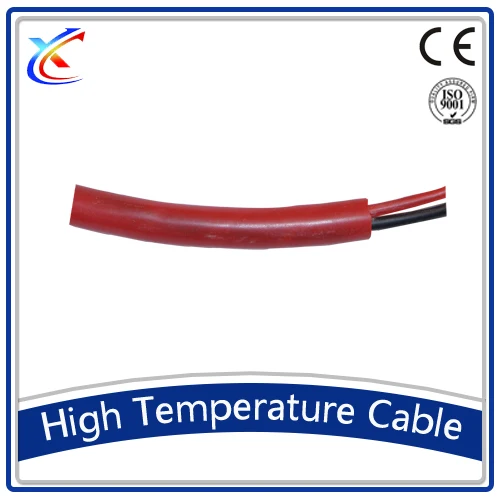 Высокая термостойкость резиновой изоляцией силиконовые провода 2 core