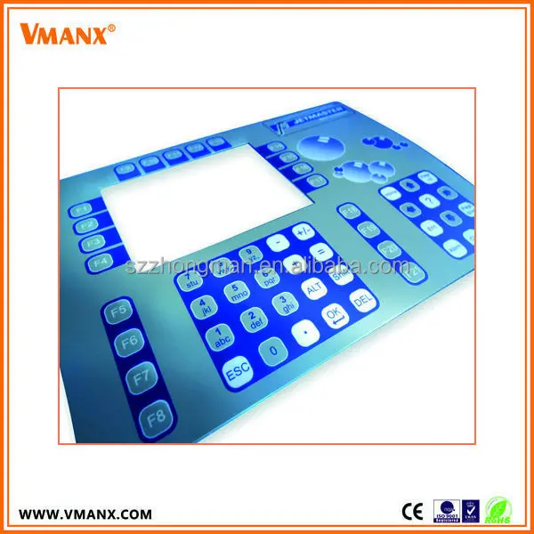 Шэньчжэнь пользовательских новый высокое качество пк персональный компьютер мембранная клавиатура переключатель