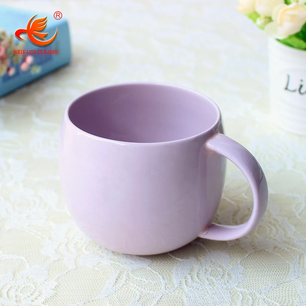 WKTM001V christmas jumbo fancy custom set purple tea mug