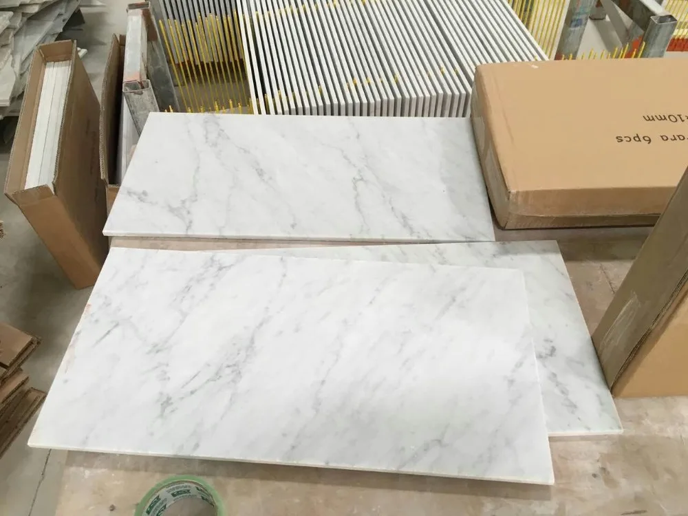 White Marble Bianco Cararra White Marble Tiles and slabs