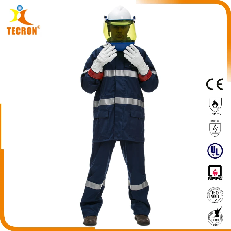 11.8cal FR Arc Flash Electric resistant Rainwear Suit