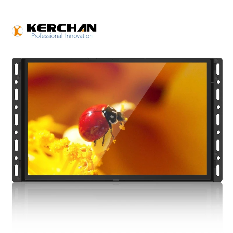 7 inch lcd advertising player USB looping video for retail store display