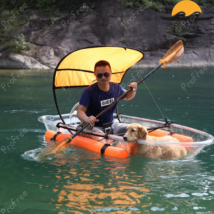 
Transparent Rowing kayak canoe 