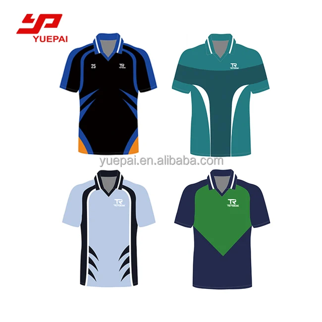 Custom men cricket team jerseys, sublimation cricket wear