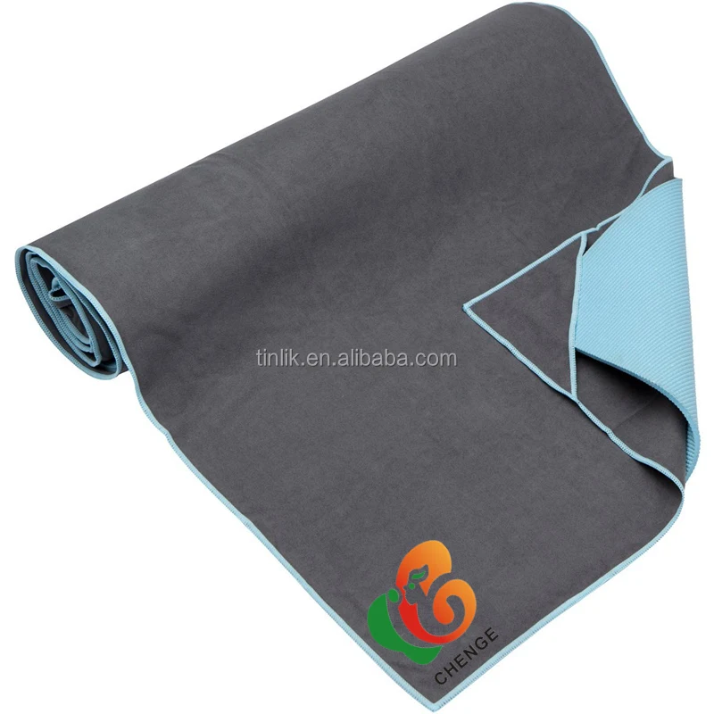 60*180CM Microfiber Non-slip Yoga Towel With Corner Pockets