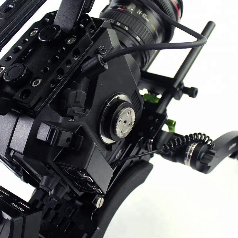 LanParte Accessory Adapter with ARRI Rosette Teeth for Panasonic AU-EVA1