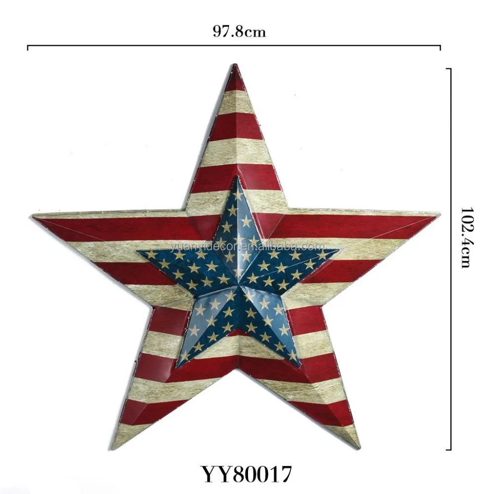 
Promotional Stars and Stripes Star Shape Led Sign Wall Decor for Bar 