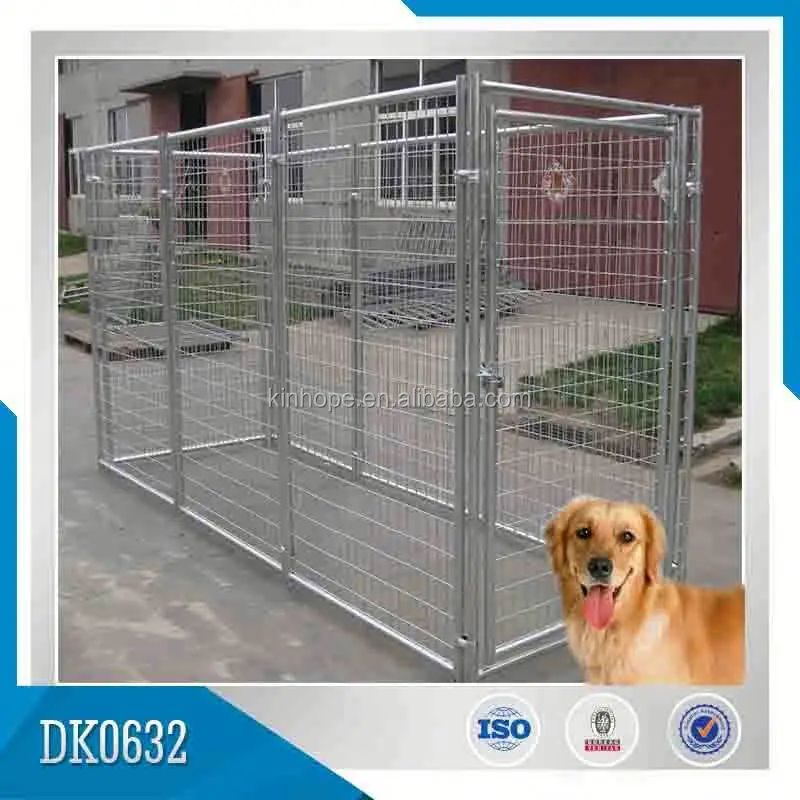 High Quality Stainless Steel Metal Dog Cages, Dog Kennel Enclos Chien Large Dog Cages