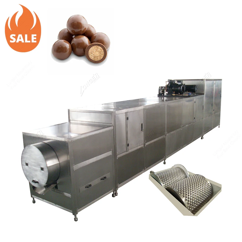 100-150kg/h Automatic Chocolate Lentil Granulating Machine Chocolate Egg Making Machine