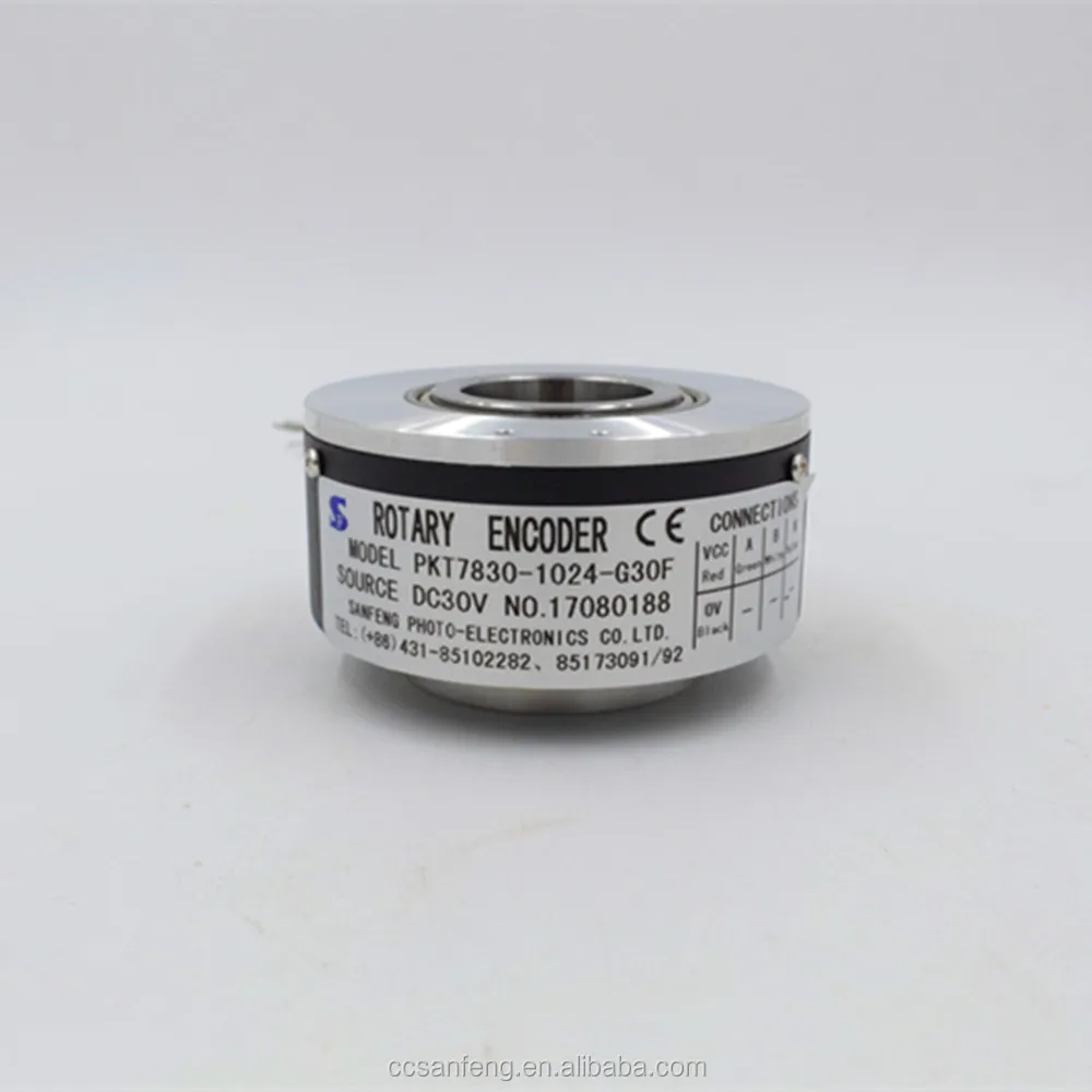 78mm 44mm PKT78 series elevator and lift incremental hollow shaft rotary encoder for elevator and lift using