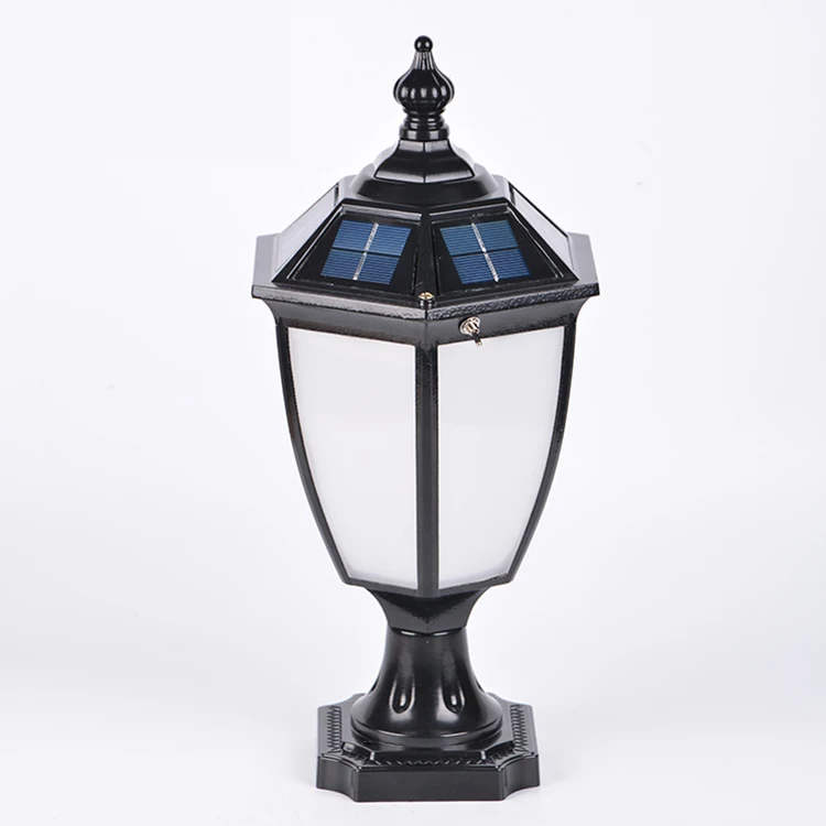 OEM top quality New solar gate post pillar light for garden  CE ROHS EMC  certificate approval