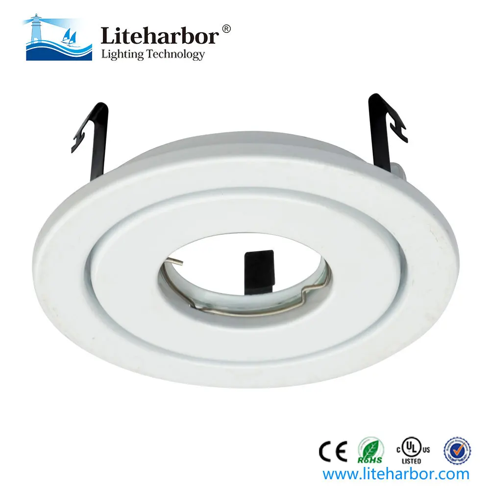 Direct Manufacturer 4' Large Gimbal Handybrite Spotlight Trim MR16 LED GU5.3 10W Led Downlight For Hotel
