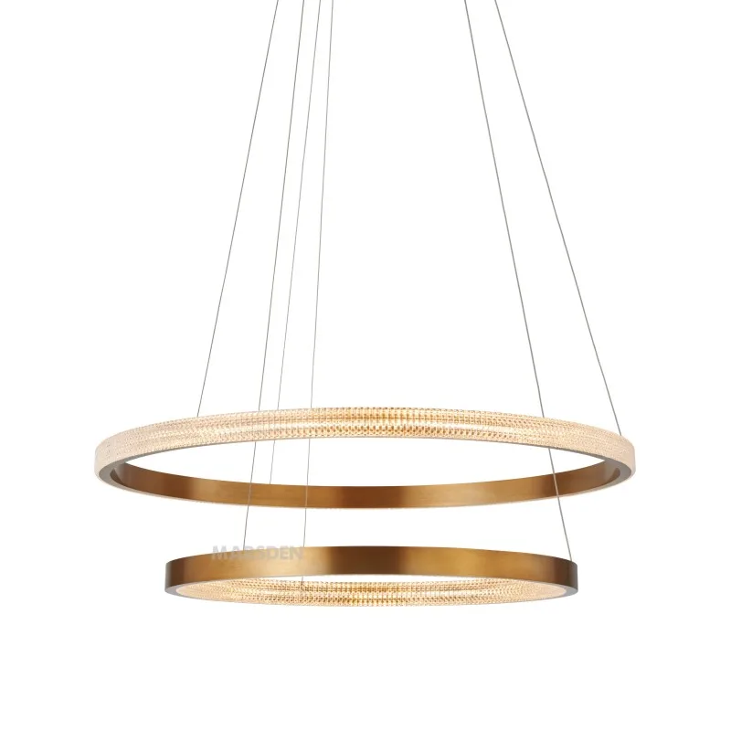 MARSDEN modern fashion led ring customized pendant lamp lightning lamps pendants chandeliers