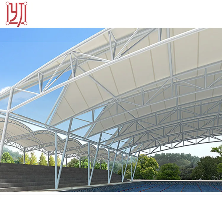  Pvdf ptfe Натяжная ткань тенты