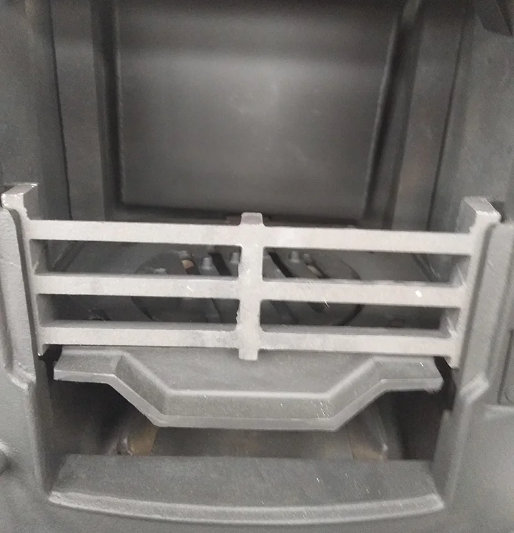 Smaller Cast Iron Glass Window Secondary Burn Wood Coal Burning Stoves Top Or Rear Flue