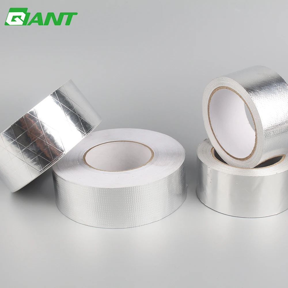 New design heat resistant aluminum foil tape with great price and non-flammable aluminum foil tape
