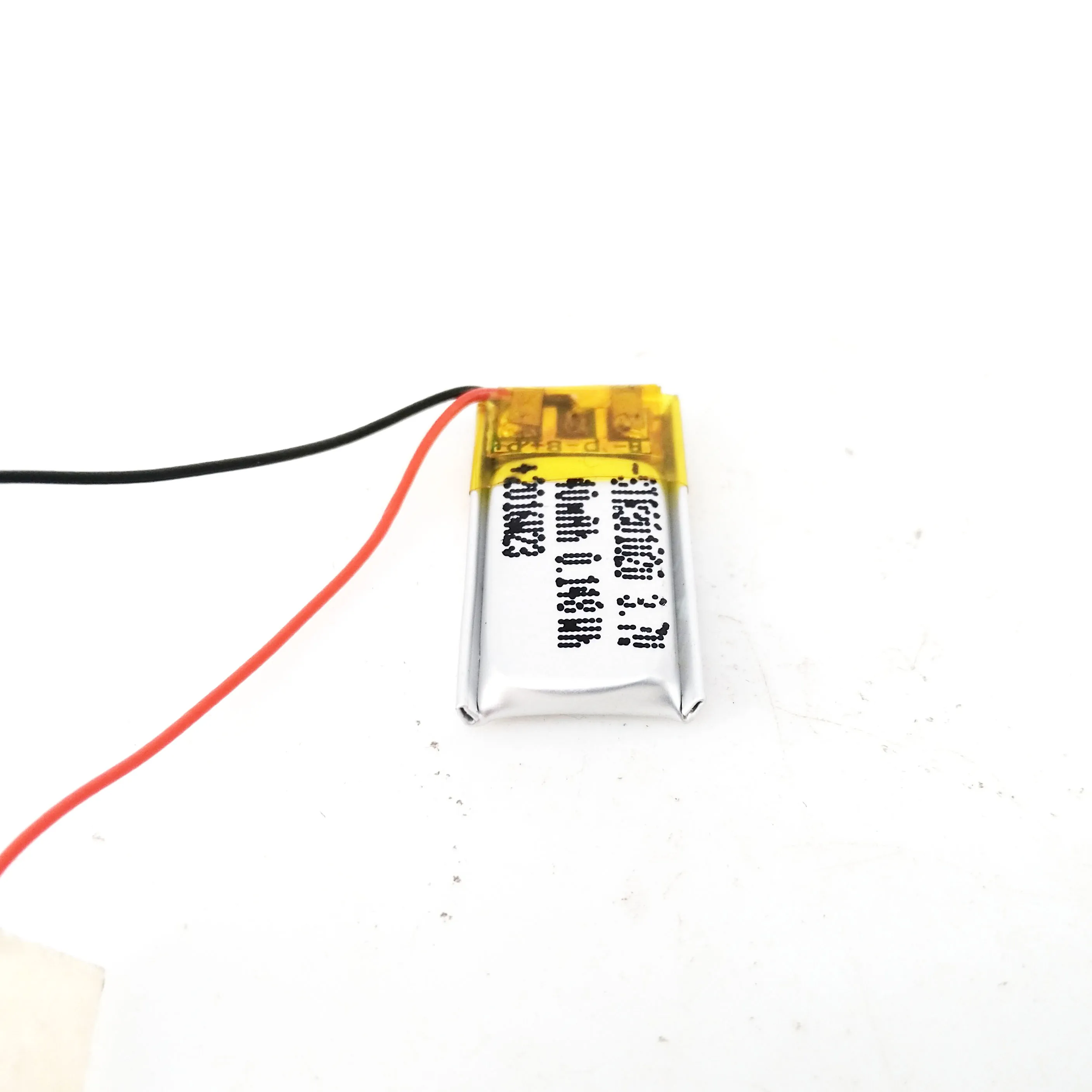 Quality small JP 301020 10mm width lipo 3.7v 40mah lithium polymer battery for medical device