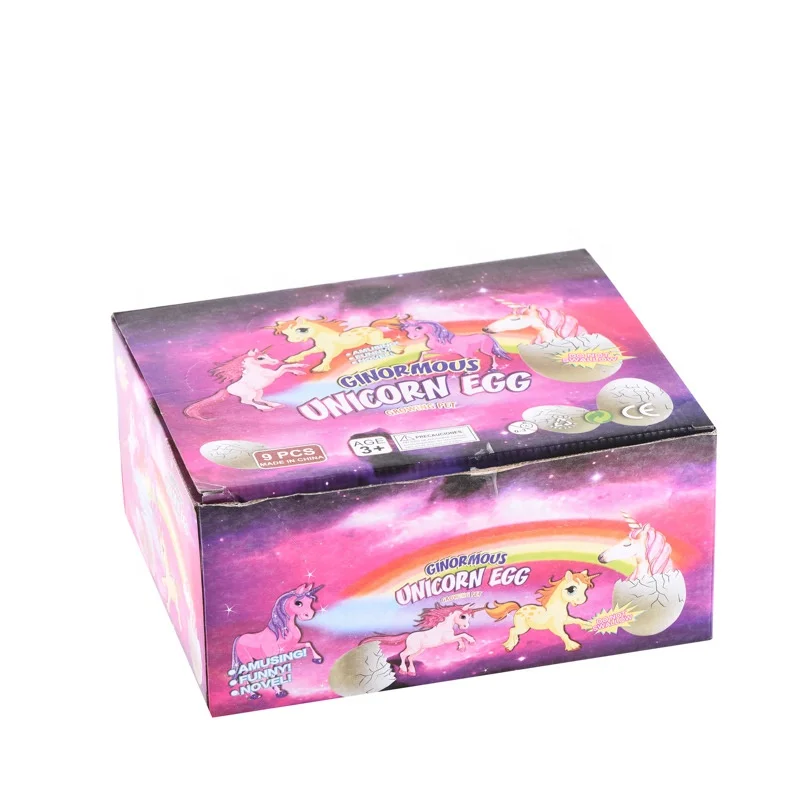 Hot Sale  Magic Water Growing Unicorn Egg Toys For Kids