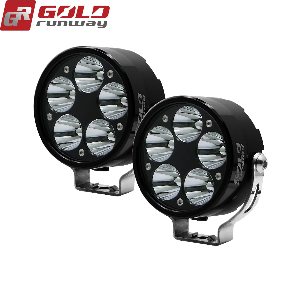 
GOLDRUNWAY 50W 12V 6000LM ADV1200 motorcycle led driving lights kit 