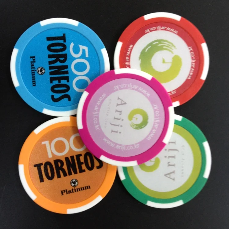 China factory  Poker chips 13.5g Custom poker chips plastic token poker chip set