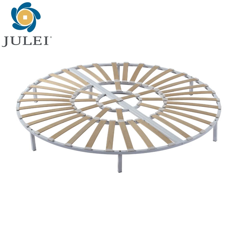 Metal Furniture Bedroom Sets king Round Platform Bed DJ-PQ06 king Size Bed Furniture
