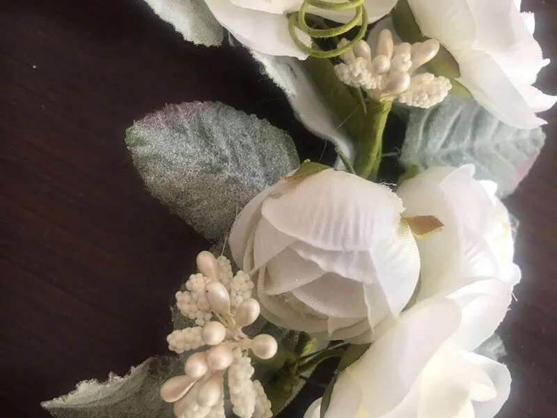 wholesale  beautiful artificial flower wreath for decoration